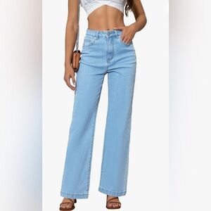 Amazon ETTELO jeans, mid waisted straight leg